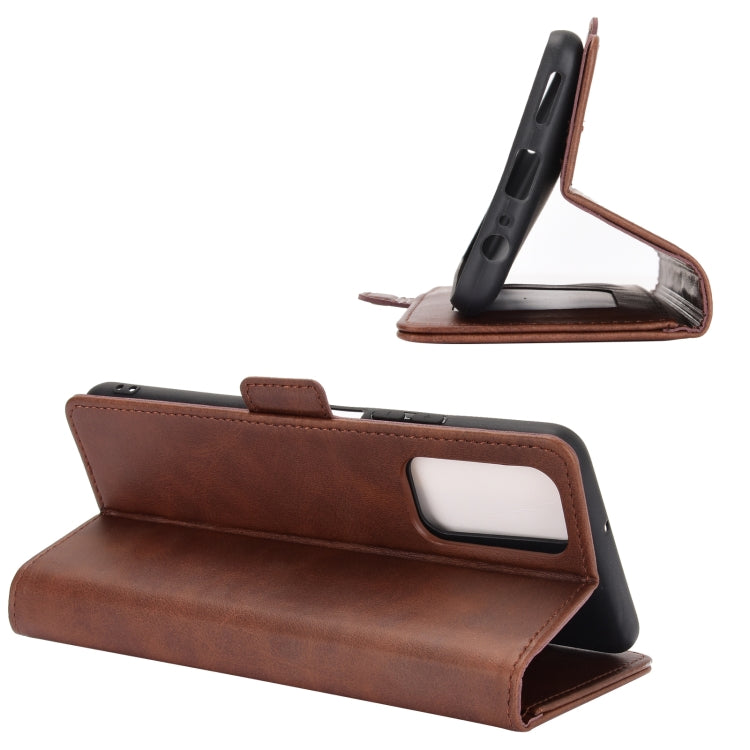 For Huawei Honor 10X Lite Dual-side Magnetic Buckle Horizontal Flip Leather Case with Holder & Card Slots & Wallet