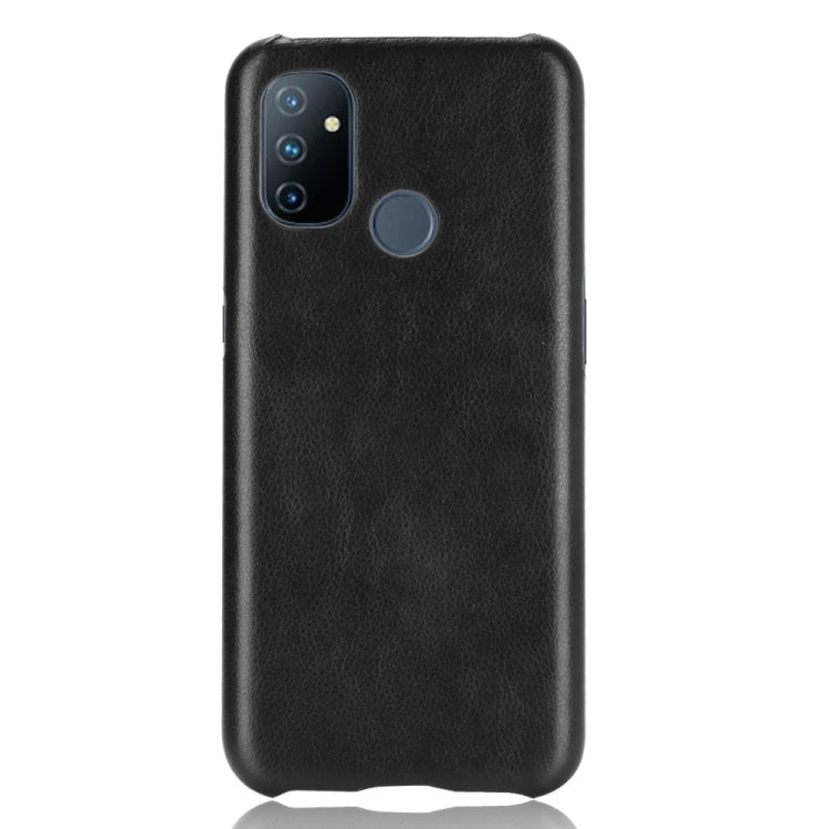 For OnePlus Nord N100 Shockproof Litchi Texture PC + PU Case