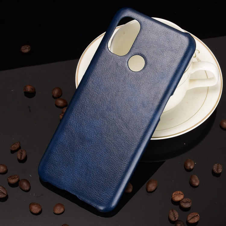 For OnePlus Nord N100 Shockproof Litchi Texture PC + PU Case