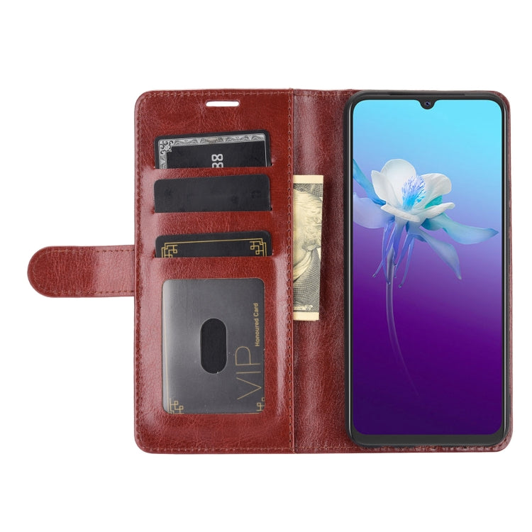 For VIVO V20 R64 Texture Single Horizontal Flip Protective Case with Holder & Card Slots & Wallet& Photo Frame