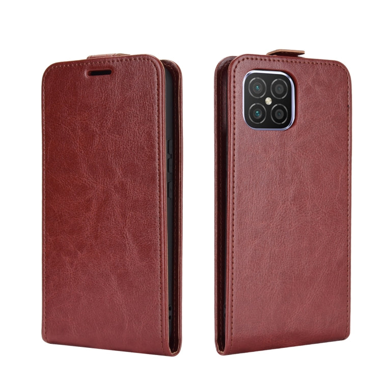 For Huawei nova 8 SE R64 Texture Single Vertical Flip Leather Case with Card Slots & Photo Frame