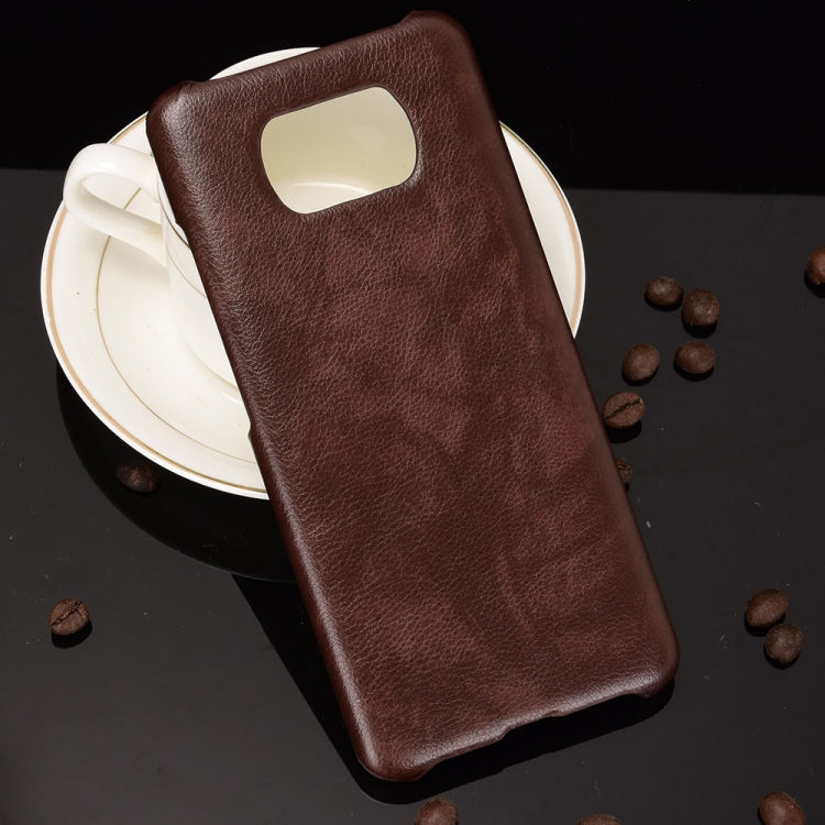 For Xiaomi Poco X3 NFC Shockproof Litchi Texture PC + PU Case