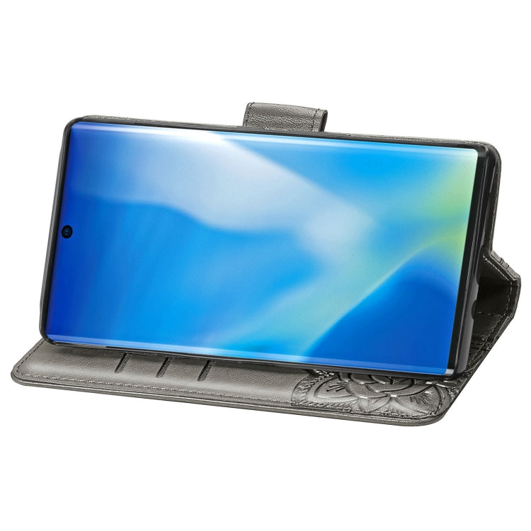 For Arrows NX9 F-52A Butterfly Love Flower Embossed Horizontal Flip Leather Case with Bracket / Card Slot / Wallet / Lanyard