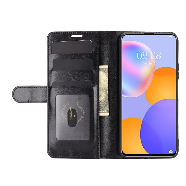 For Huawei Y9a / Enjoy 20 Plus 5G R64 Texture Single Horizontal Flip Protective Case with Holder & Card Slots & Wallet & Photo Frame