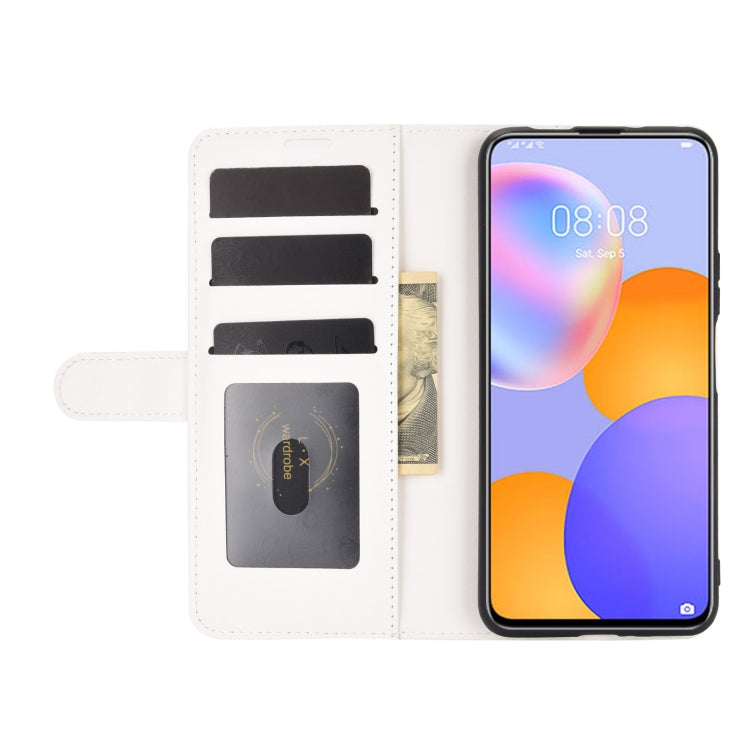 For Huawei Y9a / Enjoy 20 Plus 5G R64 Texture Single Horizontal Flip Protective Case with Holder & Card Slots & Wallet & Photo Frame