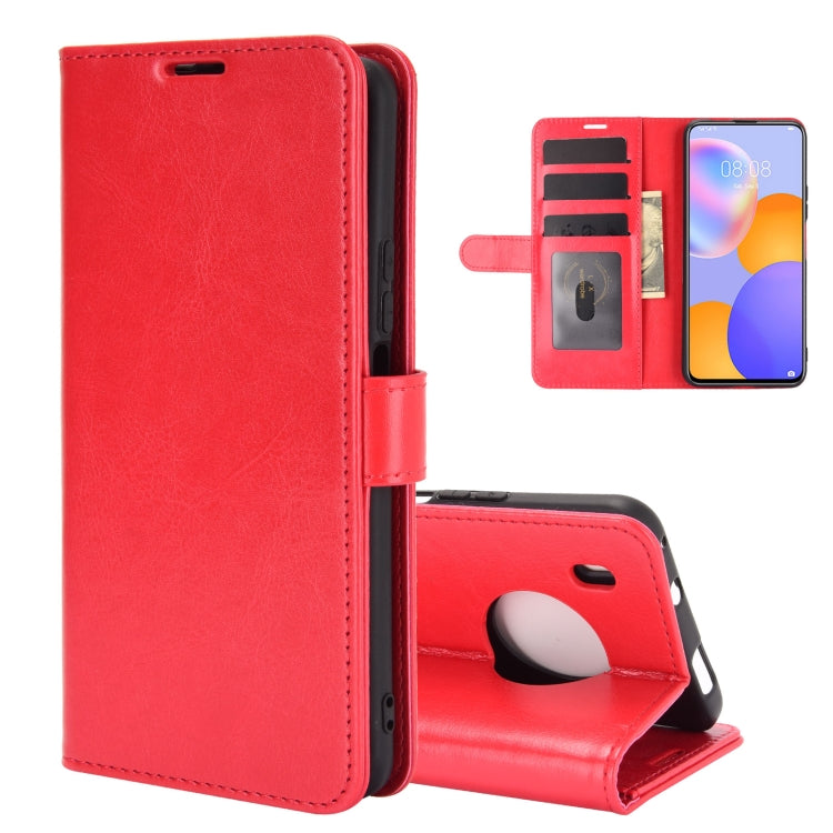 For Huawei Y9a / Enjoy 20 Plus 5G R64 Texture Single Horizontal Flip Protective Case with Holder & Card Slots & Wallet & Photo Frame