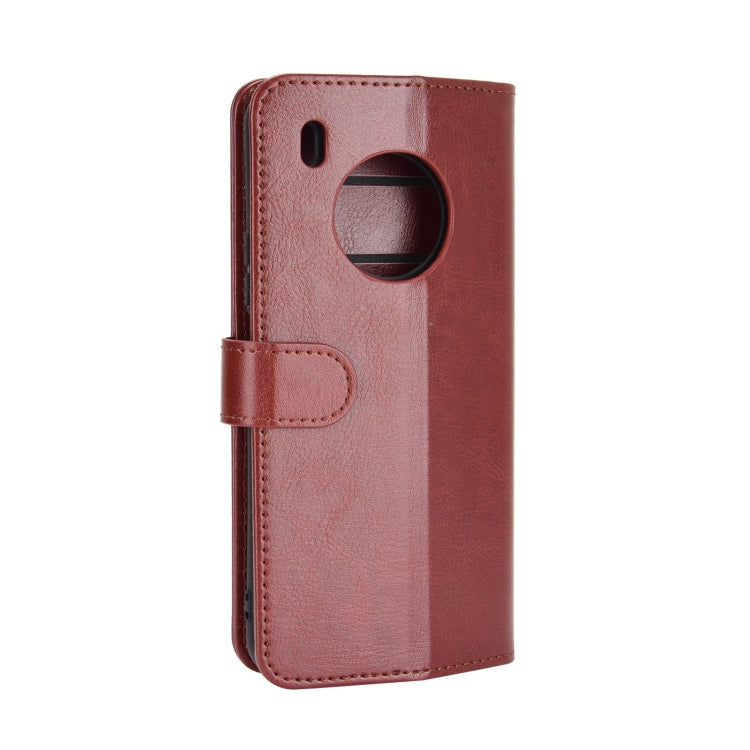 For Huawei Y9a / Enjoy 20 Plus 5G R64 Texture Single Horizontal Flip Protective Case with Holder & Card Slots & Wallet & Photo Frame