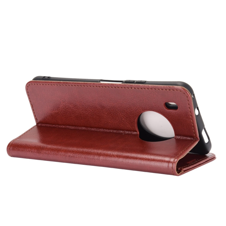 For Huawei Y9a / Enjoy 20 Plus 5G R64 Texture Single Horizontal Flip Protective Case with Holder & Card Slots & Wallet & Photo Frame