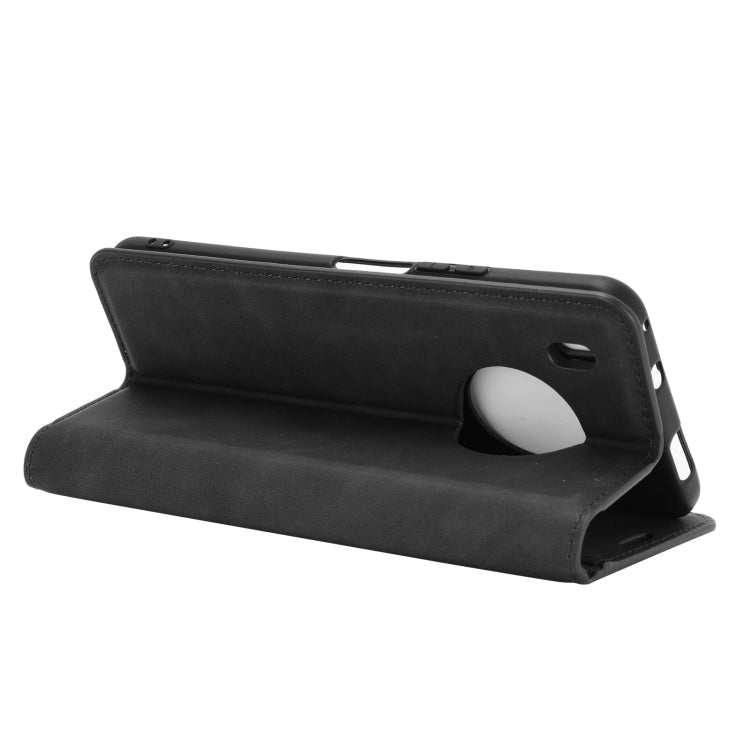 For Huawei Y9A / Enjoy 20 Plus 5G Retro-skin Business Magnetic Suction Leather Case with Holder & Card Slots & Wallet