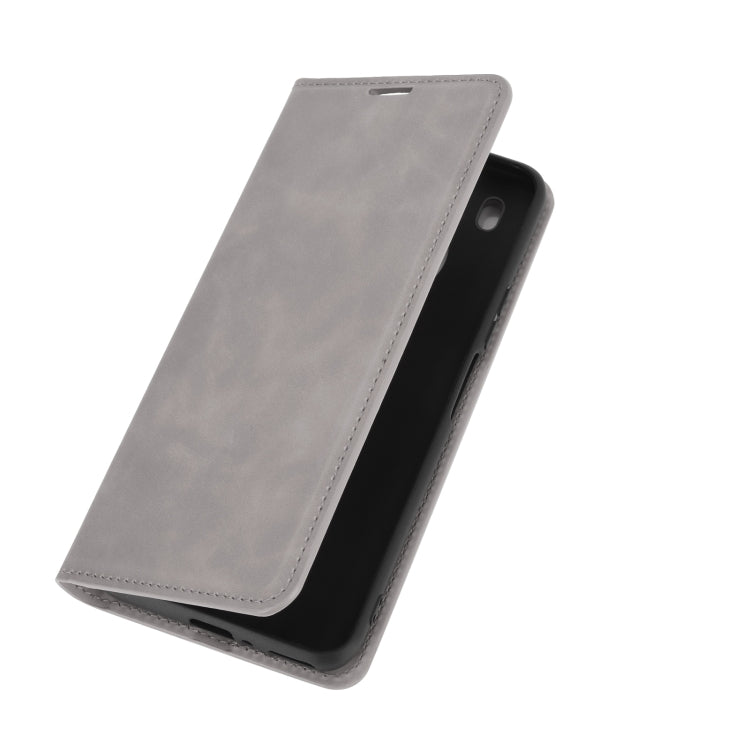 For Huawei Y9A / Enjoy 20 Plus 5G Retro-skin Business Magnetic Suction Leather Case with Holder & Card Slots & Wallet