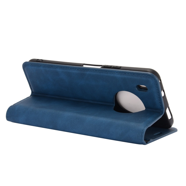 For Huawei Y9A / Enjoy 20 Plus 5G Retro-skin Business Magnetic Suction Leather Case with Holder & Card Slots & Wallet