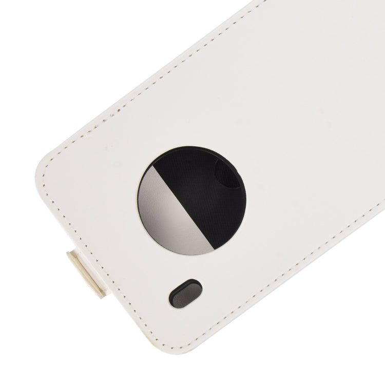 For Huawei Y9a / Enjoy 20 Plus 5G R64 Texture Single Vertical Flip Leather Case with Card Slots & Photo Frame