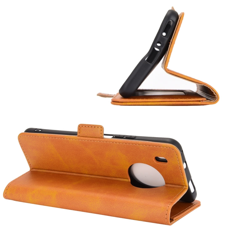 For Huawei Y9A / Enjoy 20 Plus 5G Dual-side Magnetic Buckle Horizontal Flip Leather Case with Holder & Card Slots & Wallet