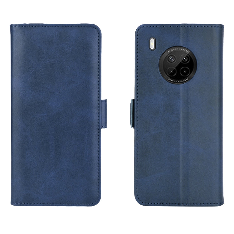 For Huawei Y9A / Enjoy 20 Plus 5G Dual-side Magnetic Buckle Horizontal Flip Leather Case with Holder & Card Slots & Wallet