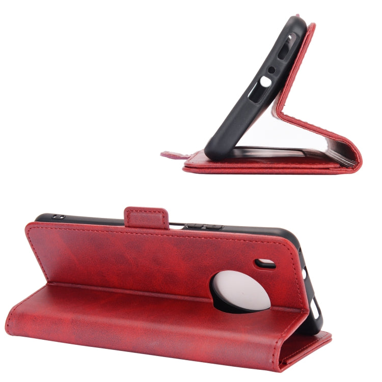 For Huawei Y9A / Enjoy 20 Plus 5G Dual-side Magnetic Buckle Horizontal Flip Leather Case with Holder & Card Slots & Wallet