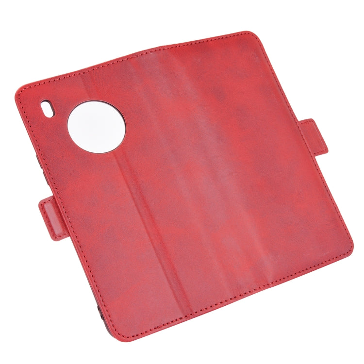 For Huawei Y9A / Enjoy 20 Plus 5G Dual-side Magnetic Buckle Horizontal Flip Leather Case with Holder & Card Slots & Wallet