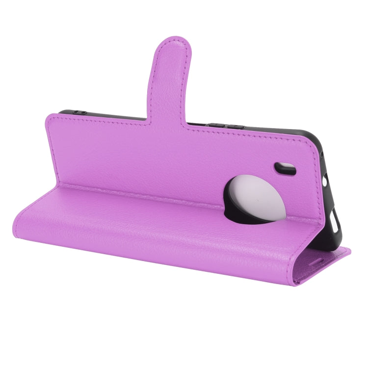 For Huawei Y9A / Enjoy 20 Plus 5G Litchi Texture Horizontal Flip Protective Case with Holder & Card Slots & Wallet