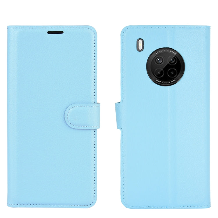 For Huawei Y9A / Enjoy 20 Plus 5G Litchi Texture Horizontal Flip Protective Case with Holder & Card Slots & Wallet