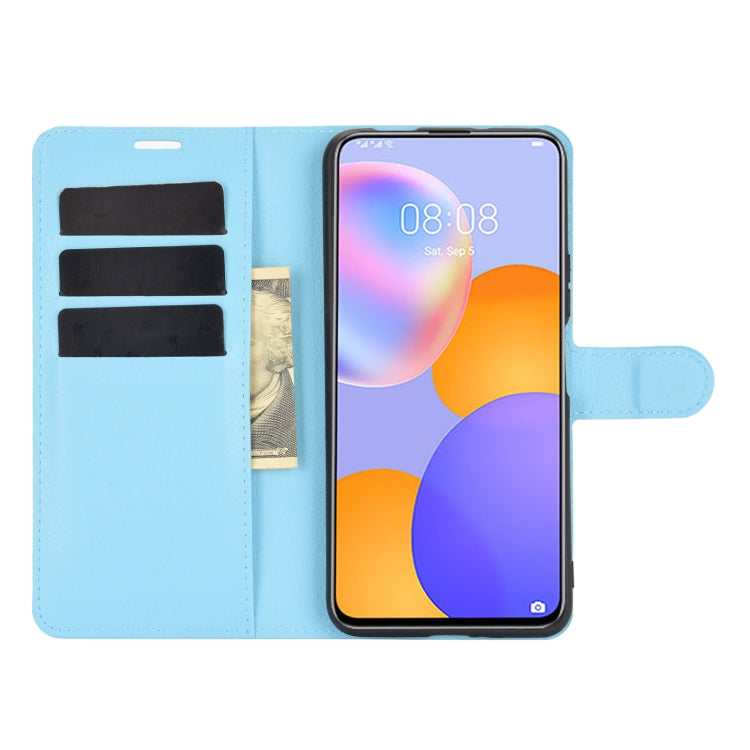 For Huawei Y9A / Enjoy 20 Plus 5G Litchi Texture Horizontal Flip Protective Case with Holder & Card Slots & Wallet