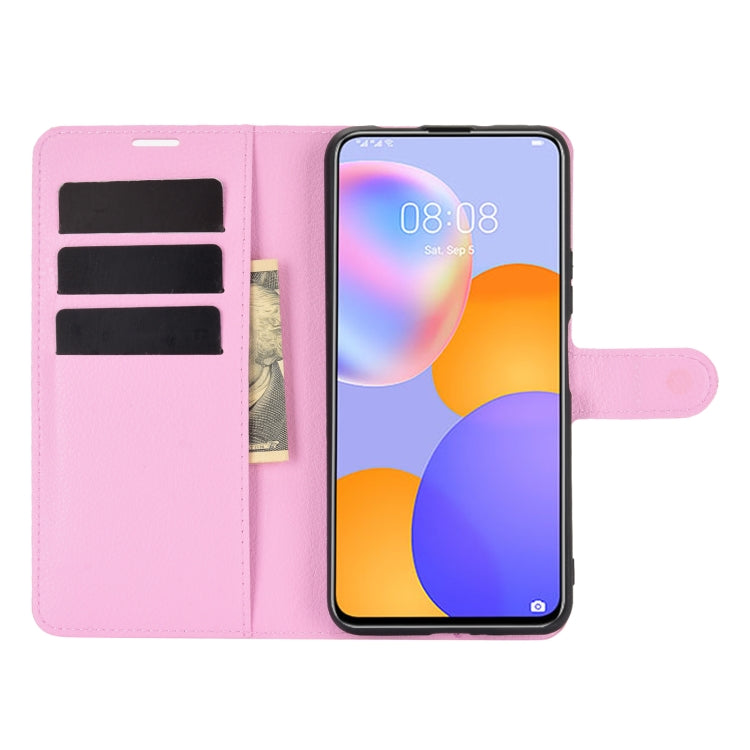 For Huawei Y9A / Enjoy 20 Plus 5G Litchi Texture Horizontal Flip Protective Case with Holder & Card Slots & Wallet