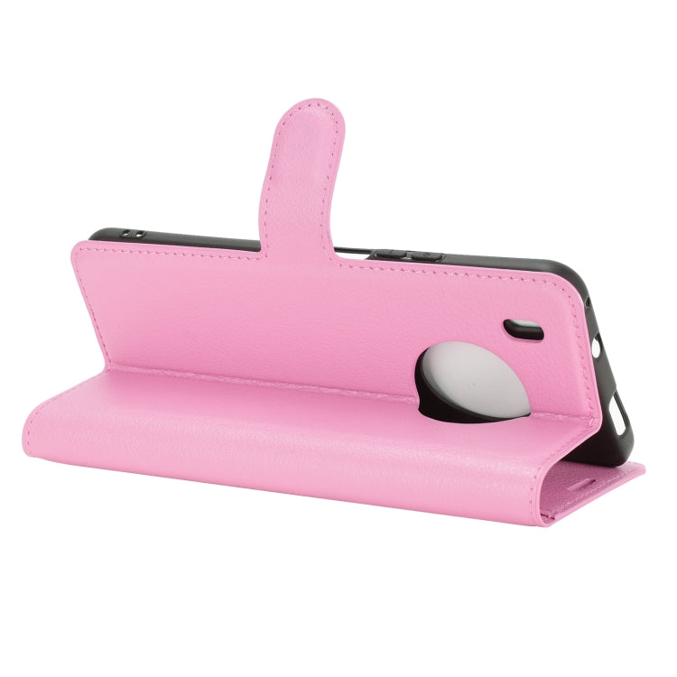 For Huawei Y9A / Enjoy 20 Plus 5G Litchi Texture Horizontal Flip Protective Case with Holder & Card Slots & Wallet