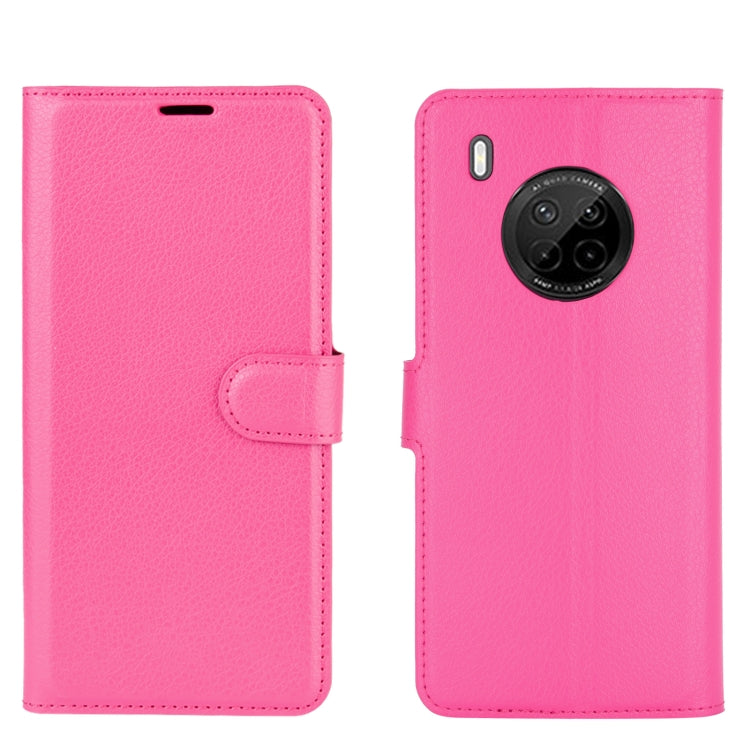 For Huawei Y9A / Enjoy 20 Plus 5G Litchi Texture Horizontal Flip Protective Case with Holder & Card Slots & Wallet