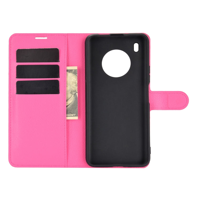 For Huawei Y9A / Enjoy 20 Plus 5G Litchi Texture Horizontal Flip Protective Case with Holder & Card Slots & Wallet