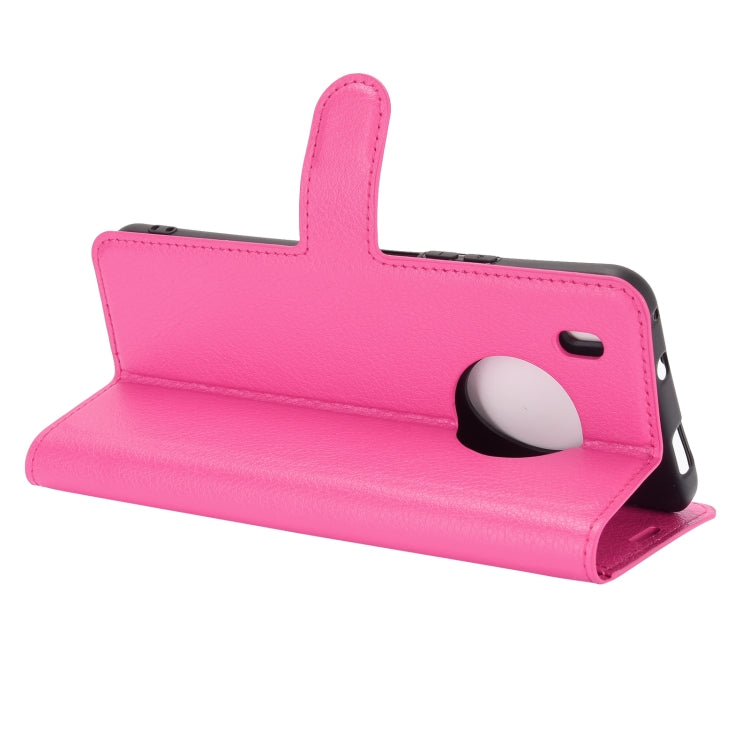 For Huawei Y9A / Enjoy 20 Plus 5G Litchi Texture Horizontal Flip Protective Case with Holder & Card Slots & Wallet