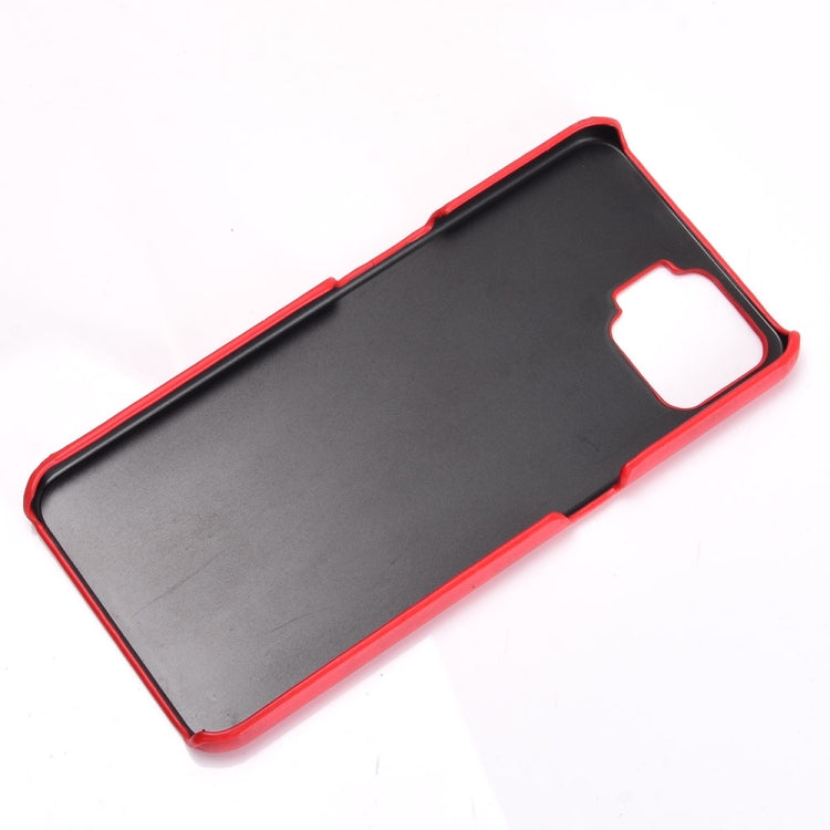 For OPPO F17 / A73 2020 Shockproof Litchi Texture PC + PU Case