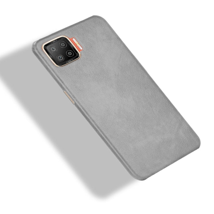 For OPPO F17 / A73 2020 Shockproof Litchi Texture PC + PU Case