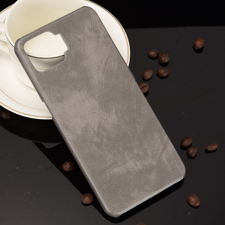 For OPPO F17 / A73 2020 Shockproof Litchi Texture PC + PU Case