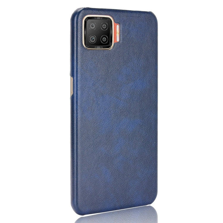 For OPPO F17 / A73 2020 Shockproof Litchi Texture PC + PU Case
