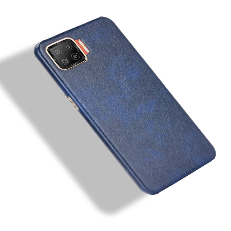 For OPPO F17 / A73 2020 Shockproof Litchi Texture PC + PU Case