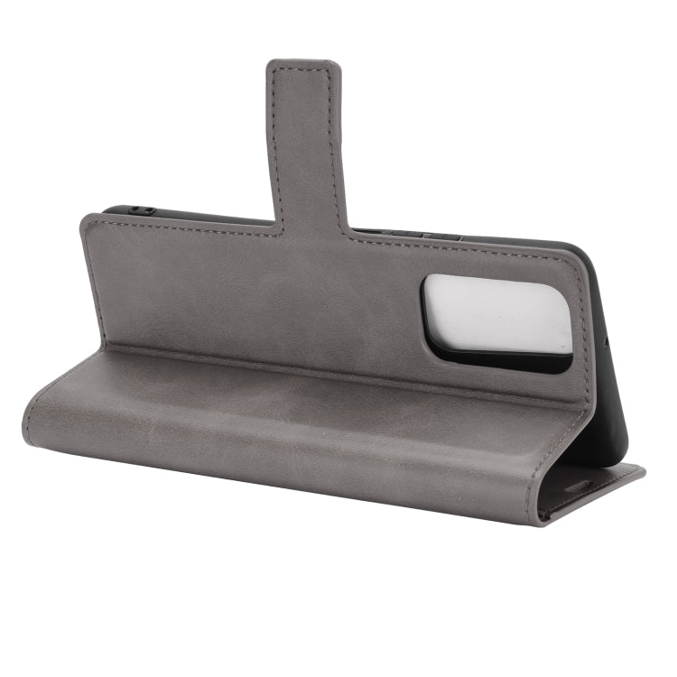 Retro Calf Pattern Buckle Horizontal Flip Leather Case with Holder & Card Slots & Wallet For Huawei Honor 10X Lite