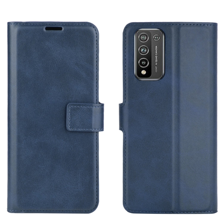 Retro Calf Pattern Buckle Horizontal Flip Leather Case with Holder & Card Slots & Wallet For Huawei Honor 10X Lite