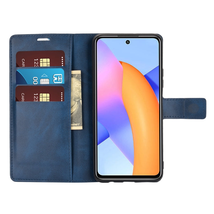 Retro Calf Pattern Buckle Horizontal Flip Leather Case with Holder & Card Slots & Wallet For Huawei Honor 10X Lite