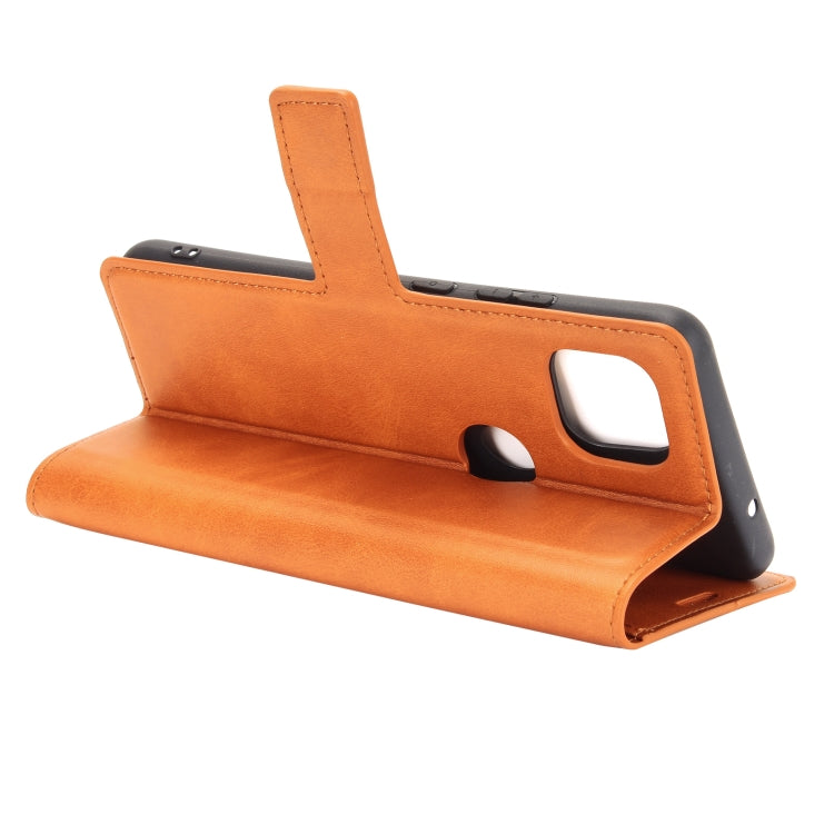 Retro Calf Pattern Buckle Horizontal Flip Leather Case with Holder & Card Slots & Wallet For Motorola Moto G 5G