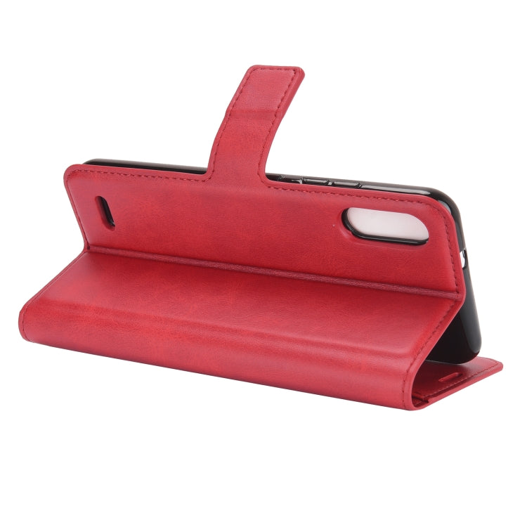 Retro Calf Pattern Buckle Horizontal Flip Leather Case with Holder & Card Slots & Wallet For LG K22