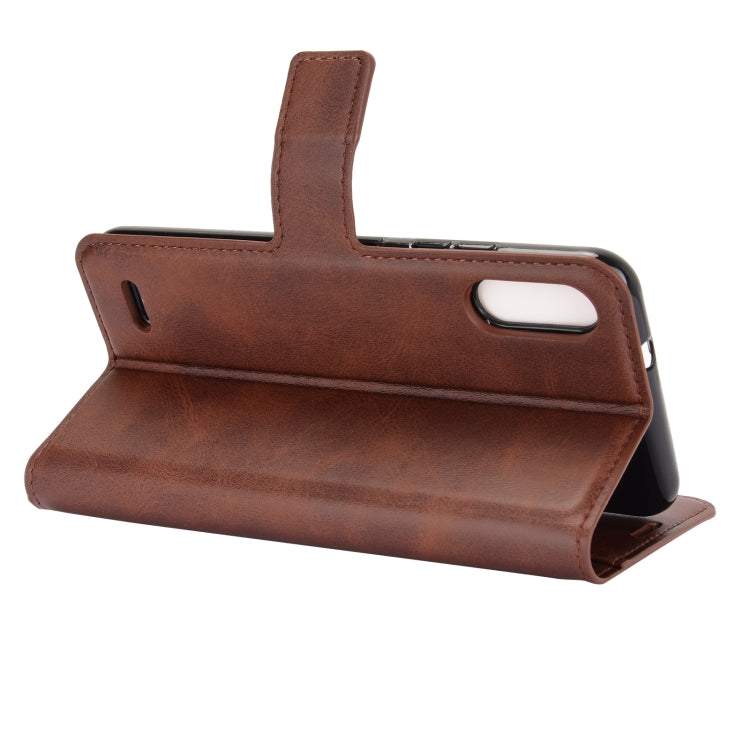 Retro Calf Pattern Buckle Horizontal Flip Leather Case with Holder & Card Slots & Wallet For LG K22