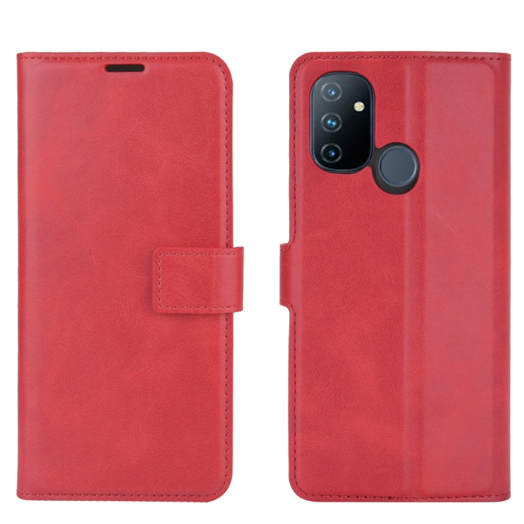 Retro Calf Pattern Buckle Horizontal Flip Leather Case with Holder & Card Slots & Wallet For OnePlus Nord N100