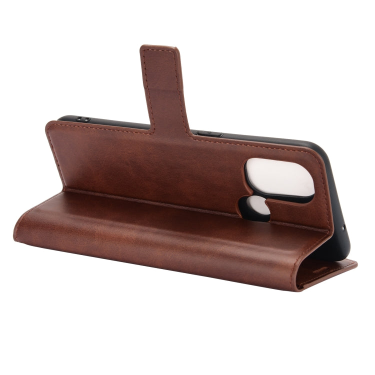 Retro Calf Pattern Buckle Horizontal Flip Leather Case with Holder & Card Slots & Wallet For OnePlus Nord N100