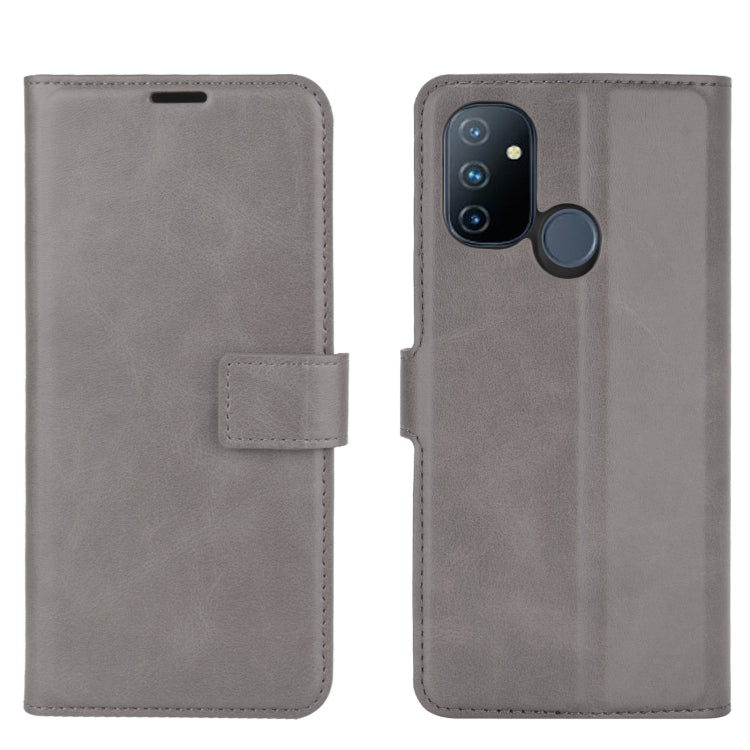 Retro Calf Pattern Buckle Horizontal Flip Leather Case with Holder & Card Slots & Wallet For OnePlus Nord N100