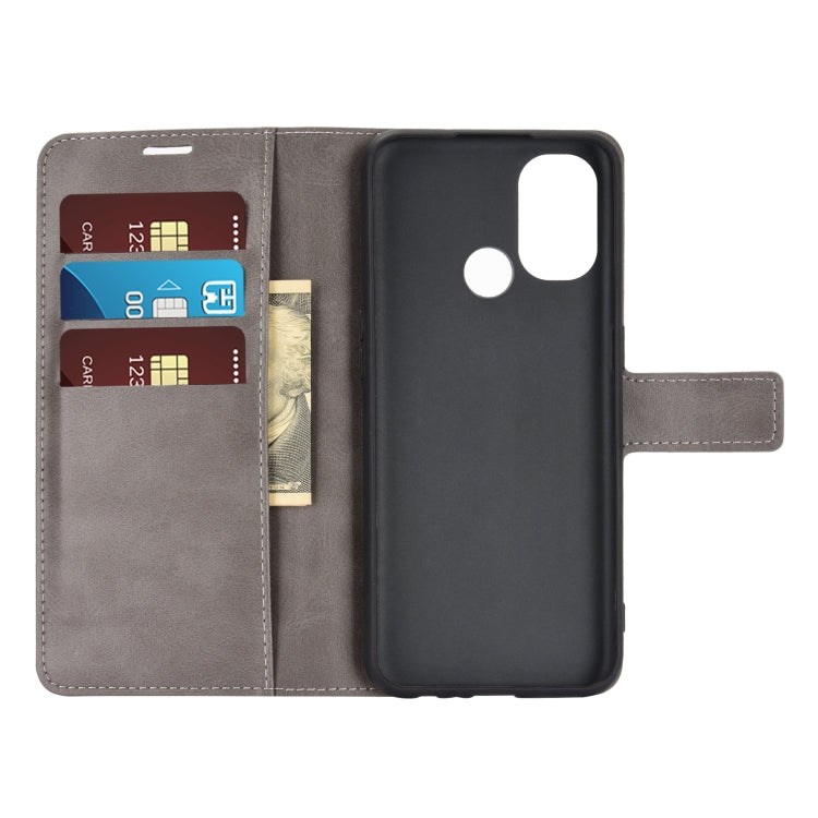 Retro Calf Pattern Buckle Horizontal Flip Leather Case with Holder & Card Slots & Wallet For OnePlus Nord N100