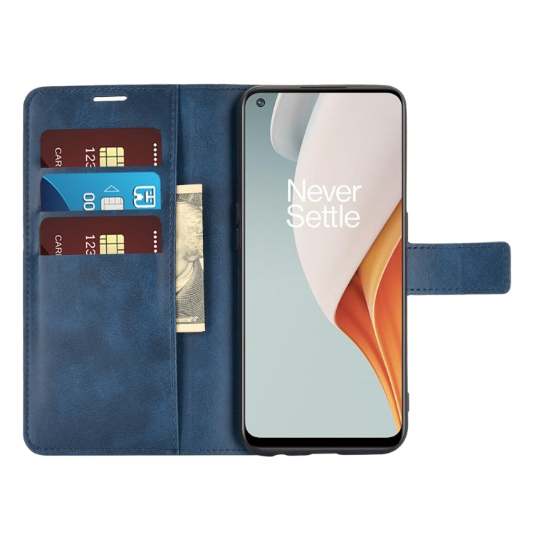 Retro Calf Pattern Buckle Horizontal Flip Leather Case with Holder & Card Slots & Wallet For OnePlus Nord N100