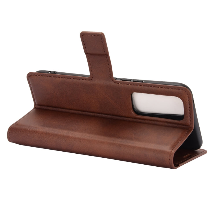 Retro Calf Pattern Buckle Horizontal Flip Leather Case with Holder & Card Slots & Wallet For Vivo V20 SE / Y70