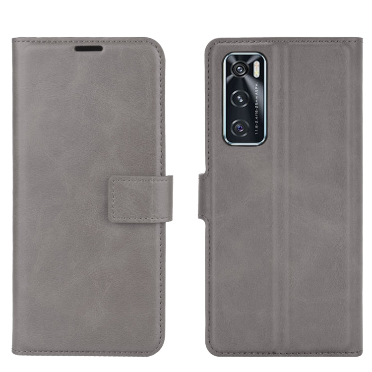 Retro Calf Pattern Buckle Horizontal Flip Leather Case with Holder & Card Slots & Wallet For Vivo V20 SE / Y70
