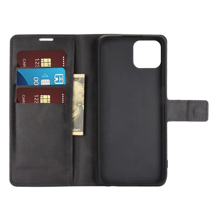 Retro Calf Pattern Buckle Horizontal Flip Leather Case with Holder & Card Slots & Wallet For OPPO A72 5G / A73 5G