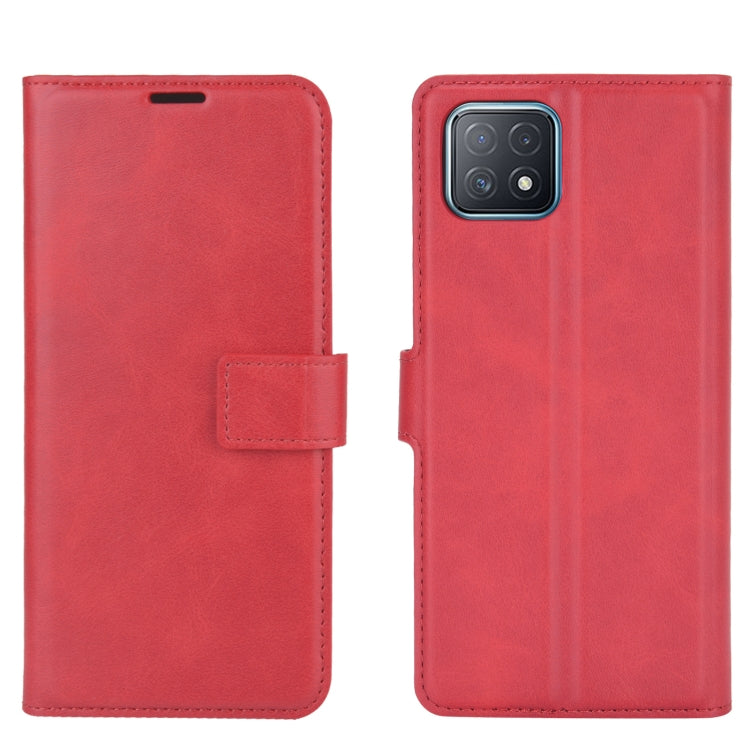 Retro Calf Pattern Buckle Horizontal Flip Leather Case with Holder & Card Slots & Wallet For OPPO A72 5G / A73 5G