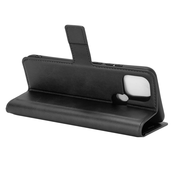 Retro Calf Pattern Buckle Horizontal Flip Leather Case with Holder & Card Slots & Wallet For OPPO A15