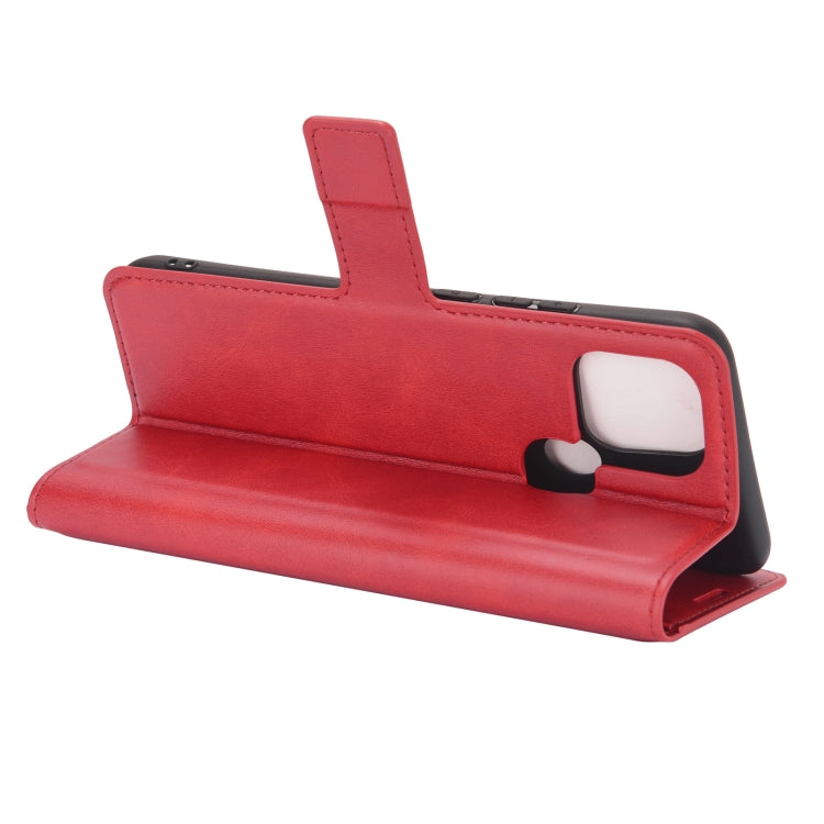 Retro Calf Pattern Buckle Horizontal Flip Leather Case with Holder & Card Slots & Wallet For OPPO A15